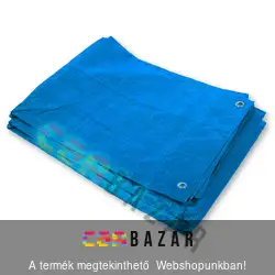 Takaróponyva 3x3 m - 60gr/m2 kék