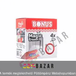 Bonus mágikus szivacs, csodaszivacs 10 x 6 cm 4 db/csomag