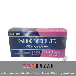 Nicole Regular tampon 8db-os Lite