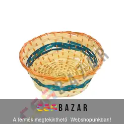 Bambusz kosár kerek 22 cm