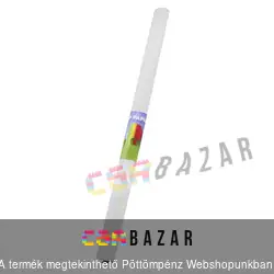 Krepp papír 50x200cm, 01 fehér