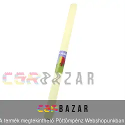 Krepp papír 50x200cm, 02 elefántcsont