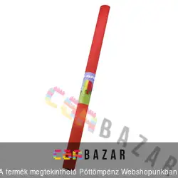 Krepp papír 50x200cm, 07 piros