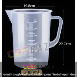 Mércés kancsó 3 L - Viva