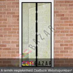 Mágneses mintás szúnyogháló függöny ajtóra inda mintás 100x210 cm - tévesen felíratozott dobozban