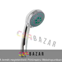 Többfunkciós kézi zuhanyfej 3 állású standard