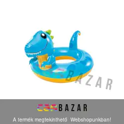 Felfújható úszógumi 81cm x 58cm Krokodil INTEX 59221