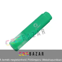 Szövegkiemelő filc vágott hegyű, lapos test - zöld - Bluering