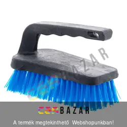 Bonus fogantyús súrolókefe 13 cm - kék - HACCP