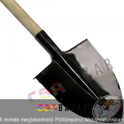 Lemez ásó, hőkezelt, nyelezett - Buffalo