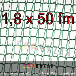 Raschel darabolt háló, kerítésháló 1,8x50m