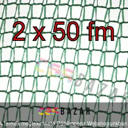 Raschel darabolt háló, kerítésháló 2x50m