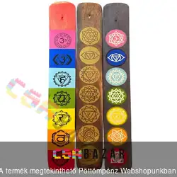 Füstölőtartó fa - 7 chakra