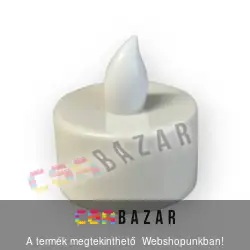 LED-es Teamécses elemmel 1 db - hidegfehér