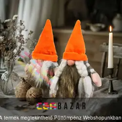 Halloween-i skandináv manó - 15 cm - 2 féle