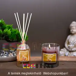 Illatgyertya és pálcikás illatosító szett - mézeskalács - 120 g + 100 ml