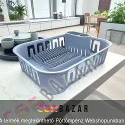 Style edényszárító edénycsepegtető 39 x 28,5 cm - helytakarékos