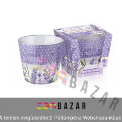 Illatgyertya, illatmécses üvegben Lovely Lavender
