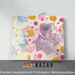 Dísztasak ajándéktasak Lufik 31 x 40 cm - óriás