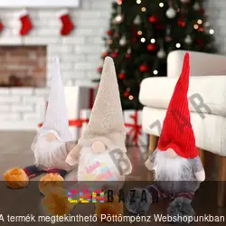 Karácsonyi skandináv manó 3 féle - 30 cm