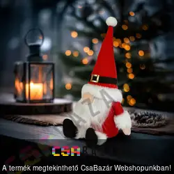 Karácsonyi skandináv manó - 27 cm