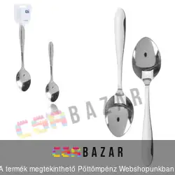 4 db-os evőkanál készlet - rozsdamentes acél