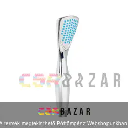 Kézi zuhanyfej vízkőmentes fúvókákkal - háromszög dizájn modell
