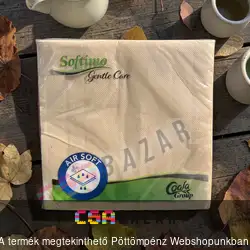 Softimo Gentle Care szalvéta 2 rétegű 30 db - barackvirág